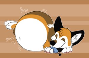 Rating: Questionable Score: 0 Tags: abdominal_bulge ambiguous_gender belly belly_on_ground bodily_noises canid canine canis corgeh different_sound_effects digestion domestic_dog e621 eyes_closed feral groan herding_dog mammal obese obese_ambiguous obese_feral onomatopoeia overweight overweight_ambiguous overweight_feral pastoral_dog rumbling_stomach sleeping solo sound_effects text vore welsh_corgi User: bunchy7s