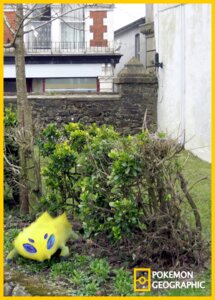 Rating: Safe Score: 0 Tags: ambiguous_gender backyard border e621 generation_5_pokemon hi_res izzatakiwa_(artist) joltik national_geographic nintendo pokemon pokemon_(species) pokemon_geographic solo yellow_border User: bunchy7s