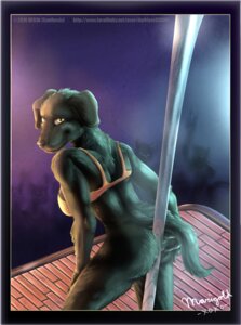 Rating: Questionable Score: 0 Tags: anthro bottomless bra butt canid canine canis clothed clothing darkfoxx03000 domestic_dog e621 female looking_at_viewer mammal mastiff molosser pole rottweiler solo stripper tail underwear yellow_eyes User: bunchy7s