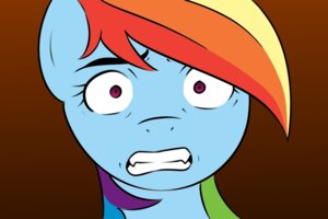Rating: Safe Score: 0 Tags: 3:2 blue_body blue_fur brown_background e621 equid equine female feral friendship_is_magic fur hair hasbro horse looking_at_viewer mammal multicolored_hair my_little_pony pony purple_eyes rainbow_dash_(mlp) rainbow_hair reaction_image red_eyes scared simple_background solo teeth unknown_artist User: bunchy7s