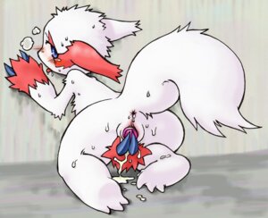 Rating: Explicit Score: 0 Tags: anus artist_request ass blue_eyes blush bodily_fluids claws cum cum_in_ass cum_in_pussy cum_inside e621 female fur furry generation_3_pokemon genital_fluids genitals looking_back markings masturbation nintendo pokemon pokemon_(species) pokemon_rse pussy pussy_juice red_markings rule34 sex_toy solo sweat tail tongue tongue_out toying_self unknown_artist vaginal vaginal_masturbation vibrator_in_pussy vulva white_body white_fur zangoose User: bunchy7s