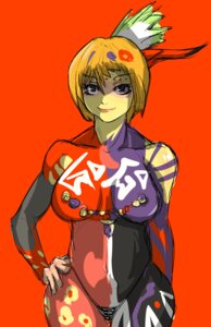 Rating: Questionable Score: 0 Tags: androgynous bodypaint breasts face_paint facepaint female female_only final_fantasy final_fantasy_vi gogo_(final_fantasy_vi) highres hips human nipple_chain nipple_piercing nipples piercing rule34 short_hair smile solo wide_hips zangi User: bunchy7s