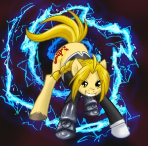 Rating: Safe Score: 0 Tags: abstract_background alternate_species automail blonde_hair clothing cutie_mark e621 edward_elric electricity equid equine feral fullmetal_alchemist grin hair hasbro hooves horse lightning male mammal my_little_pony ponification pony prosthetic quadruped shirt simple_background smile solo tail topwear unknown_artist User: bunchy7s