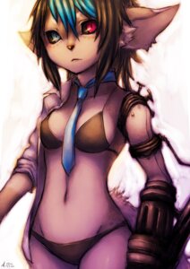 Rating: Safe Score: 0 Tags: accessory anthro bikini canid canine clothed clothing e621 female fox heterochromia hybrid looking_at_viewer machine mammal necktie reituki robot skimpy solo swimwear tail two-piece_swimsuit User: bunchy7s