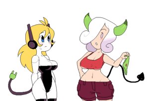 Rating: Questionable Score: 0 Tags: alternate_costume android bare_shoulders big_breasts blonde_hair blush bottomwear breasts cave_story cleavage clothed clothing clothing_swap cosplay curly_brace demon digital_media_(artwork) duo e621 female hair horn horned_humanoid humanoid legwear leotard machine midriff noill not_furry oekaki panties robot robot_humanoid shirt shorts simple_background succubus_(oolongearlgrey) tail tank_top topwear under_boob underwear white_background white_hair wide_hips User: bunchy7s Rating: Questionable Score: 0 Tags: alternate_costume android bare_shoulders big_breasts blonde_hair blush bottomwear breasts cave_story cleavage clothed clothing clothing_swap cosplay curly_brace demon digital_media_(artwork) duo e621 female hair horn horned_humanoid humanoid legwear leotard machine midriff noill not_furry oekaki panties robot robot_humanoid shirt shorts simple_background succubus_(oolongearlgrey) tail tank_top topwear under_boob underwear white_background white_hair wide_hips User: bunchy7s