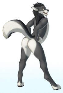 Rating: Explicit Score: 0 Tags: 2013 anthro anus balls barely_visible_balls barely_visible_genitalia biped butt canid canine canis dirtybird e621 felid genitals hybrid leon_barzai lion looking_at_viewer looking_back male mammal nude pantherine pose presenting presenting_hindquarters raised_tail rear_view scar simple_background solo standing tail white_background wolf User: bunchy7s