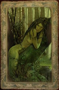 Rating: Questionable Score: 0 Tags: 1girls cd_projekt_red dreadlocks dryad female female_only forest green_skin looking_at_viewer morenn nature nude nude_female official_art pointy_ears romance_card_(the_witcher) rule34 solo solo_female tagme the_witcher the_witcher_(series) the_witcher_1 tree User: bunchy7s