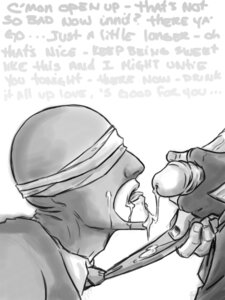 Rating: Explicit Score: 0 Tags: 2boys 2d balaclava blindfolded cum_on_face english_text holding_tie human human_male human_only male male_only rule34 sniper_(team_fortress_2) spy_(team_fortress_2) talking team_fortress_2 text yaoi User: bunchy7s