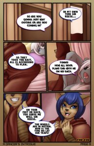 Rating: Questionable Score: 0 Tags: 2014 a_dancer's_intrigue all_the_king's_men anthro blue_eyes blue_hair comic dialogue duo e621 english_text eyes_closed felid femboy hair hi_res male mammal mephitid open_mouth purple_eyes skunk smile text theblackrook vandell white_hair User: bunchy7s