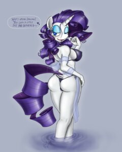 Rating: Questionable Score: 0 Tags: 4:5 anthro anthrofied bedroom_eyes bikini biped blackmorass blue_eyes blue_eyeshadow blush breasts clothing dialogue e621 english_text equid equine eyeshadow female friendship_is_magic fur hair half-closed_eyes hasbro heart_symbol hi_res hooves horn long_hair looking_at_viewer looking_back makeup mammal my_little_pony mythological_creature mythological_equine mythology narrowed_eyes nipple_outline open_mouth presenting rarity_(mlp) rear_view seductive side_boob smile solo standing swimwear text thong two-piece_swimsuit underwear unicorn white_body white_fur User: bunchy7s