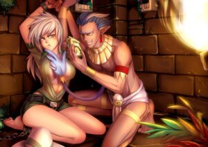 Rating: Safe Score: 0 Tags: 5_toes abs ahuizotl ahuizotl_(mlp) alternate_species armband armor bakki bare_chest bare_legs barefoot bdsm blue_hair bottomwear breasts brick brick_wall chain clothing daring_do_(mlp) duo e621 ear_piercing feet female fire friendship_is_magic grin hair hasbro hat headgear headwear helmet human human_on_humanoid humanized humanoid humanoidized interspecies jewelry leaf loincloth male mammal moss my_little_pony necklace not_furry piercing pith_helmet plant prisoner sculpture shirt shorts shrub smile statue tank_top toes topwear torch wall_(structure) white_hair User: bunchy7s