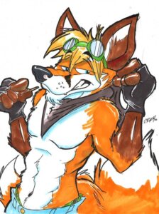 Rating: Safe Score: 0 Tags: 4_fingers abs amtrack88 anthro brown_body brown_fur canid canine clothed clothing dipstick_tail e621 eyewear eyewear_on_head fingerless_gloves fingers fox fur gloves gloves_(marking) goggles goggles_on_head hair handwear holding_object male mammal markings miles_prower multi_tail multicolored_tail orange_body orange_fur orange_hair sega short_hair simple_background solo sonic_the_hedgehog_(series) tail tail_markings toony toothpick topless white_background white_body white_fur User: bunchy7s