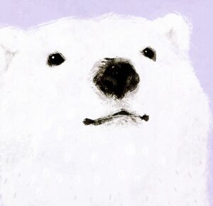 Rating: Safe Score: 0 Tags: ambiguous_gender bear black_eyes black_nose close-up e621 feral fur j_(artist) mammal polar_bear purple_background simple_background solo ursine white_body white_fur User: bunchy7s