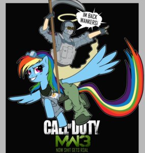 Rating: Safe Score: 0 Tags: absurd_res activision black_background blue_body blue_feathers blue_fur call_of_duty clothed clothing crossover dialogue duo e621 eichh_emmm english_text equid equine eyewear feathered_wings feathers female feral friendship_is_magic fur goggles hair halo hasbro hi_res holimount human male mammal melee_weapon modern_warfare_(series) modern_warfare_3 multicolored_hair multicolored_tail my_little_pony mythological_creature mythological_equine mythology pegasus polearm purple_eyes rainbow_dash_(mlp) rainbow_hair rainbow_tail riding scythe simple_background spirit tail teeth text weapon wings User: bunchy7s