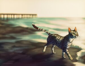 Rating: Safe Score: 0 Tags: 2012 ambiguous_gender black_body black_fur detailed_background digitigrade domestic_cat e621 felid feline felis feral fur katinimate mammal outside quadruped sea seaside sky smile solo tail walking water wave white_body white_fur yellow_eyes User: bunchy7s