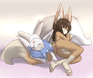 Rating: Explicit Score: 0 Tags: 2013 anthro big_tail blue_hair brown_hair butt canid canine chelsea_larimore delicious_(artist) digital_media_(artwork) duo e621 eyes_closed feet female fennec_fox flat_chested fox genitals hair hi_res loli lynnelle mammal nipples nude open_mouth pawpads paws shaded sleeping soles tail toes true_fox vulva young young_anthro User: bunchy7s