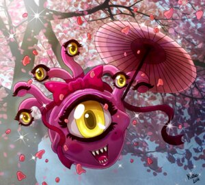 Rating: Safe Score: 0 Tags: 2010 accessory beholder bow_(feature) bow_accessory bow_ribbon centered_hair_bow cherry_tree detailed_background dungeons_and_dragons e621 eye_creature female fruit_tree hair_accessory hair_bow hair_ribbon hasbro japan katie_lisk looking_at_viewer monster open_mouth parasol plant ribbons scenery smile solo tree wizards_of_the_coast wood yellow_eyes User: bunchy7s