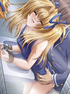 Rating: Explicit Score: 0 Tags: bathroom blonde_hair bondage female rape ribbon rope rule34 sex User: bunchy7s