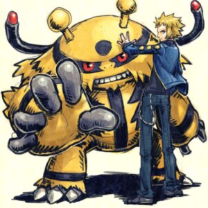 Rating: Safe Score: 0 Tags: 1:1 3_toes 5_fingers antennae_(anatomy) barefoot black_body black_fur bottomwear chain claws clothed clothing duo e621 electivire featureless_crotch feet fingerless_(marking) fingers fully_clothed fur generation_4_pokemon hair human jacket looking_at_viewer looking_back low_res male mammal may_dog nintendo nude pants pokemon pokemon_(species) red_eyes shirt short_hair simple_background size_difference standing tan_body tan_skin toes topwear volkner's_electivire volkner_(pokemon) white_background yellow_body yellow_fur User: bunchy7s