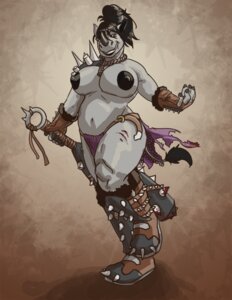 Rating: Questionable Score: 0 Tags: anthro areola armor big_areola big_breasts black_areola black_hair black_lips black_nipples blood bodily_fluids boots bottomwear breasts clothed clothing club_(weapon) dark_areola dark_nipples digital_media_(artwork) e621 female fingerless_gloves footwear gloves grey_body hair handwear hi_res horn lips loincloth mammal melee_weapon millicent_liondeath nipples pose rhinoceros shoes slightly_chubby smile solo tail tail_tuft thestory topless tuft warrior weapon User: bunchy7s