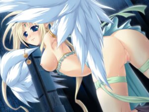 Rating: Explicit Score: 0 Tags: anus ass blush breasts censored female monster_girl pointy_ears pussy rule34 smile wings User: bunchy7s