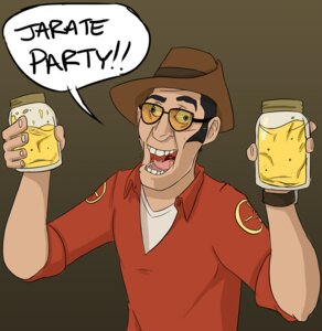 Rating: Explicit Score: 0 Tags: bodily_fluids clothed clothing container derp_eyes durr e621 eyewear genital_fluids glasses grandfathered_content hat headgear headwear holding_object human human_only humor jake_harold jar jarate lol_comments male mammal not_furry reliable_excavation_demolition shirt slouch_hat sniper_(team_fortress_2) solo team_fortress_2 topwear urine valve valve_corporation User: bunchy7s