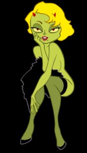 Rating: Explicit Score: 0 Tags: 1girls blonde_hair demon female green_skin horns neighbors_from_hell red_eyes rule34 stockings tina_hellman topless User: bunchy7s