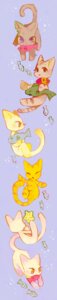 Rating: Safe Score: 0 Tags: abstract_background ambient_fish ambient_sealife ambiguous_gender aquatic asterozoan blue_eyes brown_eyes collar colorpoint domestic_cat e621 echinoderm eyes_closed felid feline felis feral fish fur grey_body grey_fur group hi_res long_image looking_at_viewer mackerel_tabby mammal orange_eyes robi simple_background smile starfish striped_body striped_fur stripes tail tall_image yellow_body yellow_fur User: bunchy7s