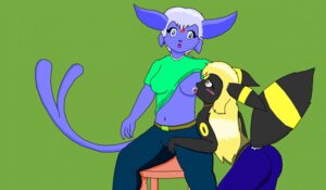 Rating: Explicit Score: 0 Tags: anthro color eeveelution espeon female female_only fur furry interspecies multiple_females nintendo pokemon pokemon_(species) rule34 umbreon yuri User: bunchy7s