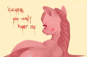 Rating: Questionable Score: 0 Tags: 2013 big_butt blood blood_on_face blood_writing bodily_fluids butt casual_nudity cutie_mark e621 earth_pony english_text equid equine eyelashes eyeliner female feral fluffy fluffy_tail friendship_is_magic fur glistening glistening_butt glistening_eyes glowing glowing_eyes hair half-length_portrait hasbro horse imalou long_hair long_mane looking_at_viewer looking_back lying makeup mammal mane mane_hair mascara monotone_body monotone_fur monotone_hair monotone_mane monotone_tail my_little_pony nude on_side pink_body pink_ears pink_fur pink_hair pink_mane pink_tail pinkamena_(mlp) pinkie_pie_(mlp) pinup pointy_ears pony portrait pose prick_ears rear_view red_eyes signature simple_background smile snout solo straight_hair tail text yellow_background User: bunchy7s