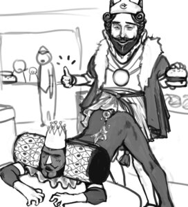 Rating: Explicit Score: 0 Tags: burger_king cum cum_on_back katamari_damacy king_of_all_cosmos male male_only mascot penis rule34 the_king_(burger_king) yaoi User: bunchy7s
