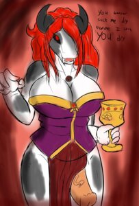 Rating: Explicit Score: 0 Tags: anthro bovid bovine breasts cleavage clothed clothing digital_media_(artwork) e621 english_text erection fangs genitals gynomorph horn intersex makarimorph mammal penis solo teeth text vampire User: bunchy7s Rating: Explicit Score: 0 Tags: anthro bovid bovine breasts cleavage clothed clothing digital_media_(artwork) e621 english_text erection fangs genitals gynomorph horn intersex makarimorph mammal penis solo teeth text vampire User: bunchy7s