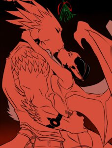 Rating: Questionable Score: 0 Tags: anthro breasts christmas dragon duo e621 faint female holidays janarr kissing kissing_bough male male/female membrane_(anatomy) membranous_wings mistletoe mythological_creature mythological_scalie mythology necrodrone_(character) non-mammal_breasts pak'toh plant romantic romantic_ambiance romantic_couple scalie shurian simple_background tail tattoo wings User: bunchy7s