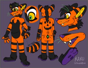 Rating: Safe Score: 0 Tags: 3_toes 4_fingers alpha_channel anthro biped black_body black_fur black_hair black_markings border character_name e621 english_text featureless_crotch feet fingers fur green_eyes hair inner_ear_fluff kaku_q._spookaboo kakumatsurou male mammal markings model_sheet multicolored_body multicolored_fur nude open_mouth orange_body orange_fur pandadox plantigrade pouch_(anatomy) purple_nose purple_tongue ring_(marking) ringed_tail simple_background solo spookaboo_(species) standing striped_markings striped_tail stripes tail tail_markings teeth text toes tongue transparent_border tuft unknown_species whiskers yellow_inner_ear_fluff yellow_sclera User: bunchy7s