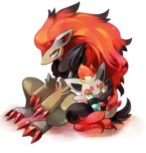 Rating: Safe Score: 0 Tags: ambiguous_anthro ambiguous_feral ambiguous_gender anthro black_body black_fur black_hair blush blush_stickers canid canine cheek_tuft chest_tuft claws cute_fangs digital_drawing_(artwork) digital_media_(artwork) duo e621 facial_tuft fangs feet feral fluffy fluffy_tail fur gem generation_5_pokemon grey_body grey_fur hair highlights_(coloring) icon kemono kuo larger_ambiguous larger_anthro lidded_eyes long_hair mammal markings multicolored_hair nintendo nude nude_anthro one_fang paws playing_with_hair pokemon pokemon_(species) red_claws red_hair semi-anthro shaded simple_background size_difference smaller_ambiguous smaller_feral tail teal_eyes teeth tuft white_background young young_ambiguous young_feral zoroark zorua User: bunchy7s