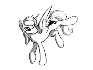 Rating: Safe Score: 0 Tags: 2014 4:3 cutie_mark e621 equid equine feathered_wings feathers female feral friendship_is_magic hair hasbro horn mammal monochrome my_little_pony mythological_creature mythological_equine mythology princess_luna_(mlp) simple_background smile sokolas solo white_background winged_unicorn wings young young_feral User: bunchy7s