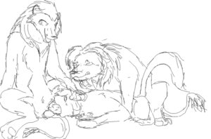 Rating: Explicit Score: 0 Tags: anal animal balls barbs closed_eyes disney drool dubble feline fellatio feral from_behind gay incest interspecies lion male male_only mufasa oral oral_sex panther penetration rule34 saliva scar sex shadow shads sketch tail the_lion_king the_shadow_of_light threesome work_in_progress yaoi User: bunchy7s