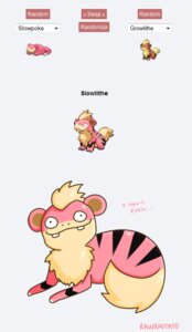 Rating: Safe Score: 0 Tags: ambiguous_gender e621 fakemon feral fusion generation_1_pokemon growlithe hi_res hybrid looking_at_viewer nintendo pokemon pokemon_(species) pokemon_fusion rawrpotato simple_background slowpoke solo User: bunchy7s