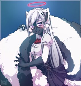 Rating: Safe Score: 0 Tags: anthro asphyxia_lemieux big_tail black_body black_fur clothed clothing e621 eyewear female fur glasses hair halo hi_res lapres long_hair looking_at_viewer mammal mephitid multicolored_body multicolored_fur purple_eyes skunk solo striped_skunk tail two_tone_body two_tone_fur white_body white_fur white_hair User: bunchy7s Rating: Safe Score: 0 Tags: anthro asphyxia_lemieux big_tail black_body black_fur clothed clothing e621 eyewear female fur glasses hair halo hi_res lapres long_hair looking_at_viewer mammal mephitid multicolored_body multicolored_fur purple_eyes skunk solo striped_skunk tail two_tone_body two_tone_fur white_body white_fur white_hair User: bunchy7s