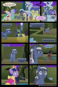 Rating: Safe Score: 0 Tags: 2013 absurd_res armor bag bandage brown_eyes clothing clutterstep_(oc) comic crown cutie_mark dress e621 english_text equid equine feathered_wings feathers female feral first_aid friendship_is_magic fur gold_(metal) hair hasbro headgear hedge helmet hi_res hiding horn light male mammal maze mlp-silver-quill multicolored_hair my_little_pony mythological_creature mythological_equine mythology night pegasus plant princess_celestia_(mlp) purple_body purple_fur purple_hair royal_guard_(mlp) sculpture shrub statue text twilight_sparkle_(mlp) two_tone_hair unicorn url wet wet_hair winged_unicorn wings yellow_eyes User: bunchy7s