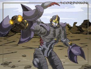 Rating: Safe Score: 0 Tags: arachnid arthropod bee chelicerae e621 grey_body hasbro hymenopteran insect machine male melissa_dehaan pincers predacon robot scorpion scorponok solo takara_tomy transformers transformers:_beast_wars yellow_eyes User: bunchy7s