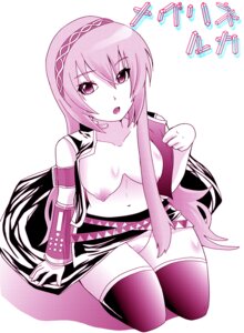 Rating: Explicit Score: 0 Tags: 1girls aotsu_umihito breasts female headband long_hair megurine_luka nipples pink_hair rule34 solo thighhighs vocaloid User: bunchy7s