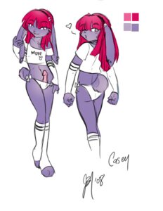 Rating: Explicit Score: 0 Tags: 2008 anthro armwear casey_(j3t) clothed clothing crossdressing e621 ear_piercing elbow_gloves erection femboy footwear fur genitals gloves hair handwear heart_symbol humanoid_genitalia humanoid_penis j3t lagomorph legwear leporid looking_at_viewer male mammal midriff model_sheet multiple_poses one_eye_closed panties penis penis_poking_out piercing pink_hair pose purple_body purple_eyes purple_fur rabbit side-tie_panties simple_background skimpy socks solo toeless_footwear toeless_socks underwear white_background wink User: bunchy7s