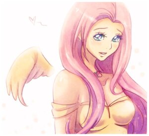 Rating: Safe Score: 0 Tags: alternate_species blue_eyes breasts clothing e621 feathered_wings feathers female fluttershy_(mlp) friendship_is_magic hair hasbro heart_symbol human humanized looking_at_viewer mammal my_little_pony not_furry pink_hair simple_background solo unknown_artist white_background wings User: bunchy7s