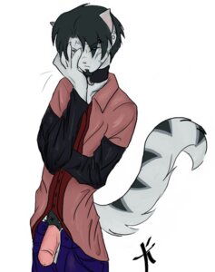 Rating: Explicit Score: 0 Tags: alternative_fashion anthro big_penis collar domestic_cat e621 ear_piercing emo felid feline felis genitals half-erect humanoid_genitalia humanoid_penis male mammal penis piercing solo straydog tail User: bunchy7s
