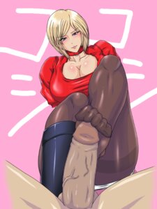 Rating: Explicit Score: 0 Tags: 1girls 2d 2d_(artwork) aya_brea balls big_breasts blonde_female blonde_hair blue_eyes blush boots breasts bursting_breasts busty censored clothed_female clothed_female_nude_male curved_to_the_right_penis feet female footjob footjob_with_legwear gureko_rouman huge_breasts large_breasts looking_at_viewer male male_pov pantyhose parasite_eve penis pov rule34 short_hair sitting source_request spread_legs testicles thick_thighs thighband_pantyhose toes User: bunchy7s