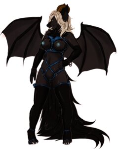 Rating: Explicit Score: 0 Tags: anthro bat biped breasts canid canine canis demon e621 female genitals horn hybrid leather mammal membrane_(anatomy) membranous_wings nipples nude solo standing tail tomoyokinomoto vulva wings wolf User: bunchy7s
