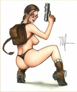 Rating: Explicit Score: 0 Tags: aekon-todd_mayel bag casual eyewear female female_only human lara_croft lara_croft_(classic) looking_over_eyewear looking_over_glasses looking_over_sunglasses red-tinted_eyewear rule34 solo sunglasses thong tinted_eyewear tomb_raider tomb_raider_(classic) weapon User: bunchy7s