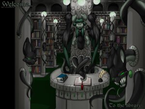 Rating: Safe Score: 0 Tags: 4:3 alternative_fashion amber_williams anthro book collar dan_and_mab's_furry_adventures e621 fangs feathered_wings feathers female goth green_hair hair hi_res lagomorph library mammal mythos_(dmfa) oolong_(dmfa) solo teeth tentacles wallpaper wings User: bunchy7s