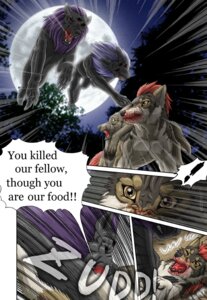Rating: Questionable Score: 0 Tags: blood bodily_fluids canid canine canis comic dershaltie dialogue domestic_dog e621 english_text feral fox fur gore group hiroyuki_setogawa inayori izuna japanese male mammal oto spiritual_stones takeru text wolf User: bunchy7s
